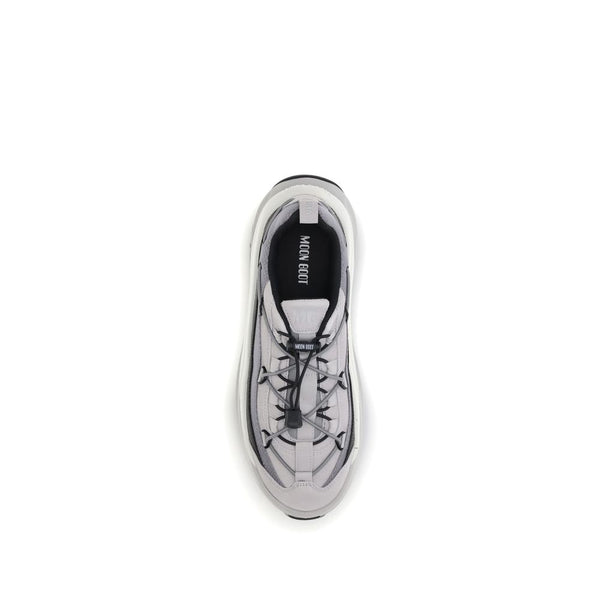 Graue Polyester-Sportschuhe