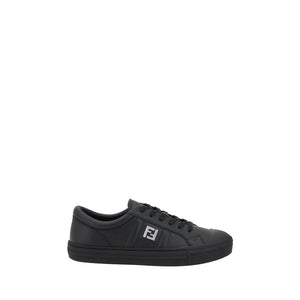 Schwarze Kalbshaut Bos Taurus Sportschuhe