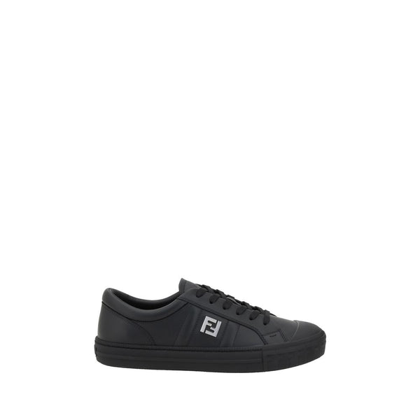 Schwarze Kalbshaut Bos Taurus Sportschuhe
