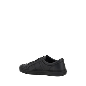 Schwarze Kalbshaut Bos Taurus Sportschuhe