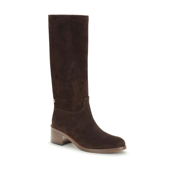 Braune Lederstiefel