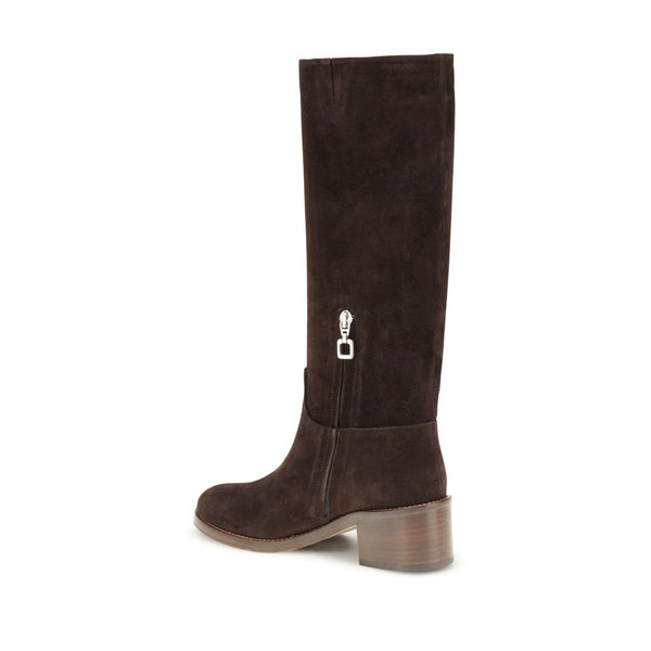Braune Lederstiefel