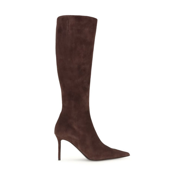 Braune Lederstiefel
