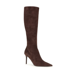 Braune Lederstiefel
