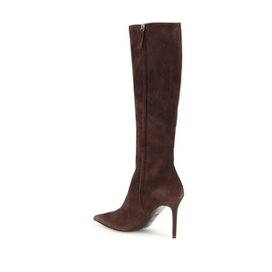 Braune Lederstiefel