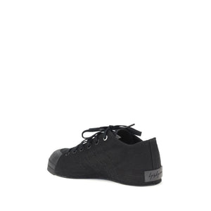 Schwarze Stoff-Sneaker für Sport und Freizeit