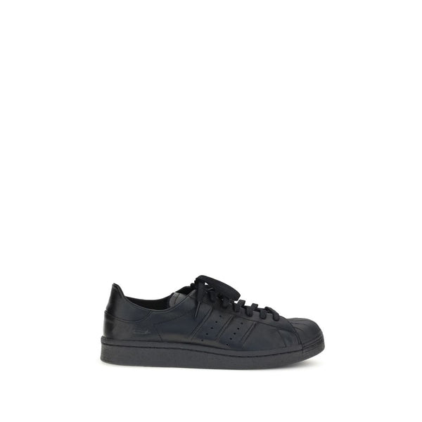Schwarze Sneakers aus Kalbsleder Bos Taurus