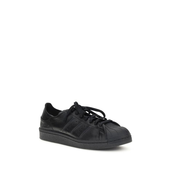 Schwarze Sneakers aus Kalbsleder Bos Taurus
