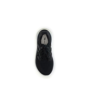 Schwarze Stoff-Sneaker für Sport und Freizeit