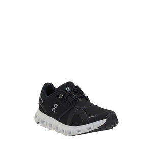 Schwarze Polyester-Sportschuhe