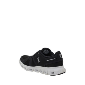 Schwarze Polyester-Sportschuhe