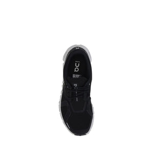 Schwarze Polyester-Sportschuhe