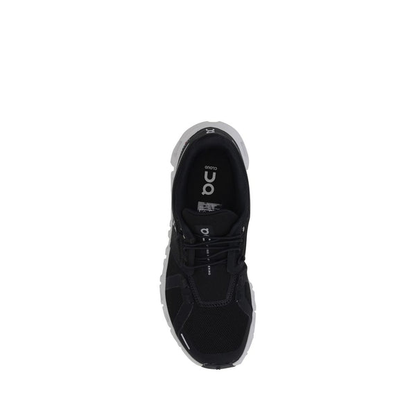 Schwarze Polyester-Sportschuhe