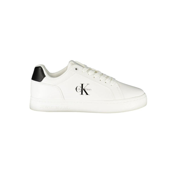 Weißes Leder Damen Sneaker