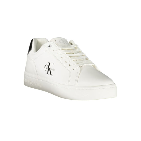 Weißes Leder Damen Sneaker
