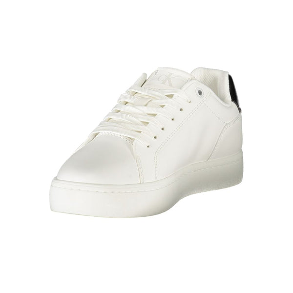 Weißes Leder Damen Sneaker