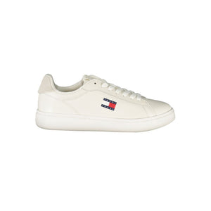 Weißes Leder Damen Sneaker