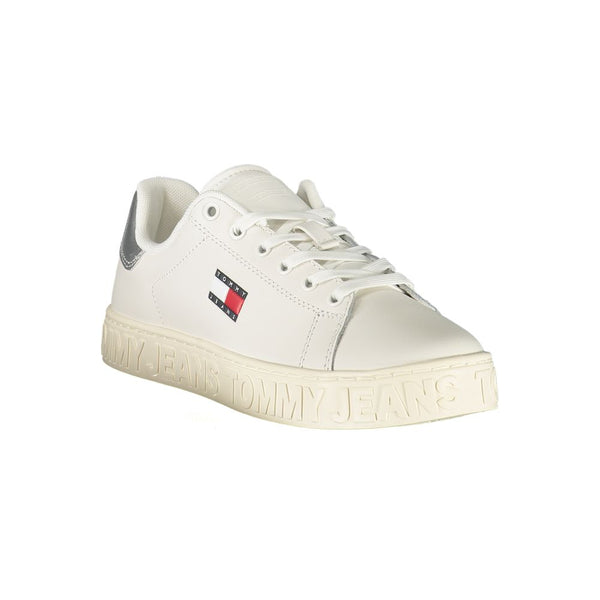 Weißes Leder Damen Sneaker