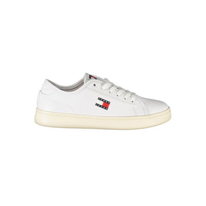 Weißes Leder Damen Sneaker