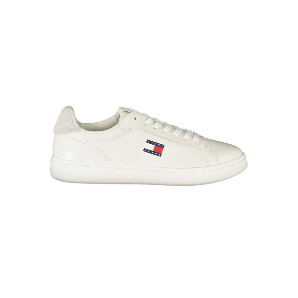 Sneaker aus weißem Polyester