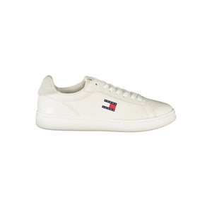 Sneaker aus weißem Polyester