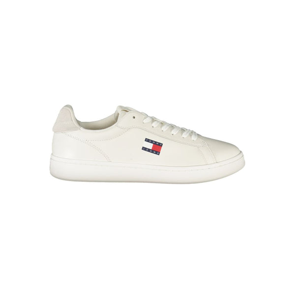 Sneaker aus weißem Polyester