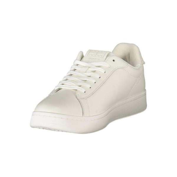Sneaker aus weißem Polyester