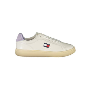 Weißes Leder Damen Sneaker