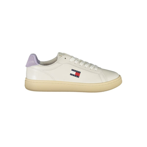 Weißes Leder Damen Sneaker