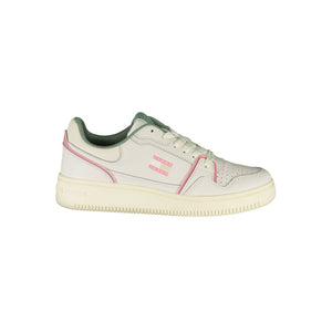 Weißes Leder Damen Sneaker