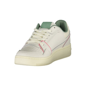 Weißes Leder Damen Sneaker