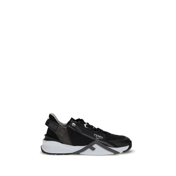 Graue Kalbshaut Bos Taurus Sportschuhe