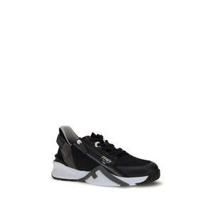 Graue Kalbshaut Bos Taurus Sportschuhe