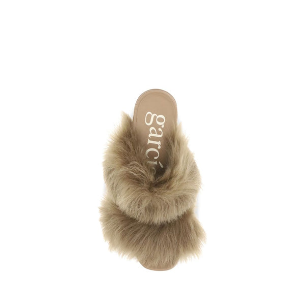 Beige Wildleder-Stilettos