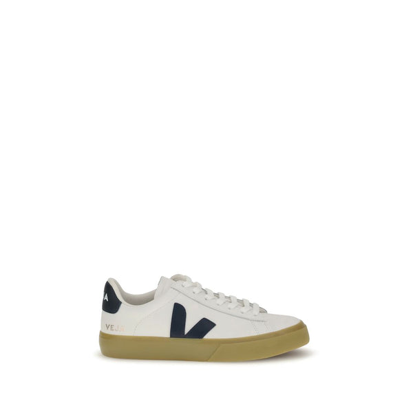 Weiße Sneakers aus Leder mit niedrigem Schaft