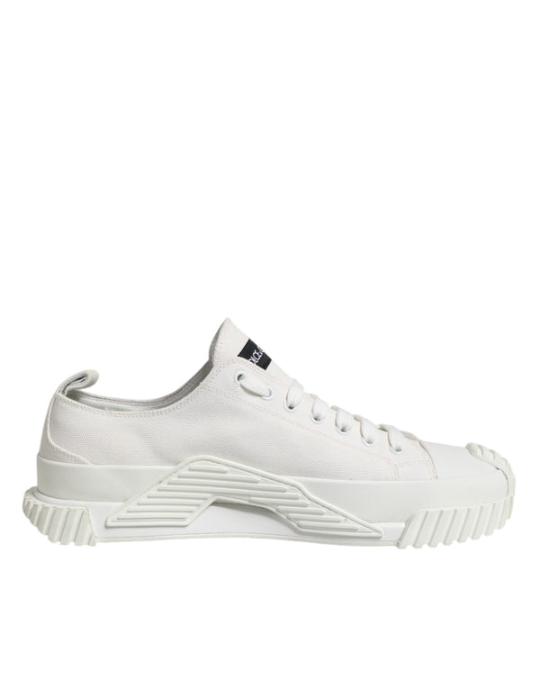 Weiß Logo Graffiti Low Top Turnschuhe Schuhe
