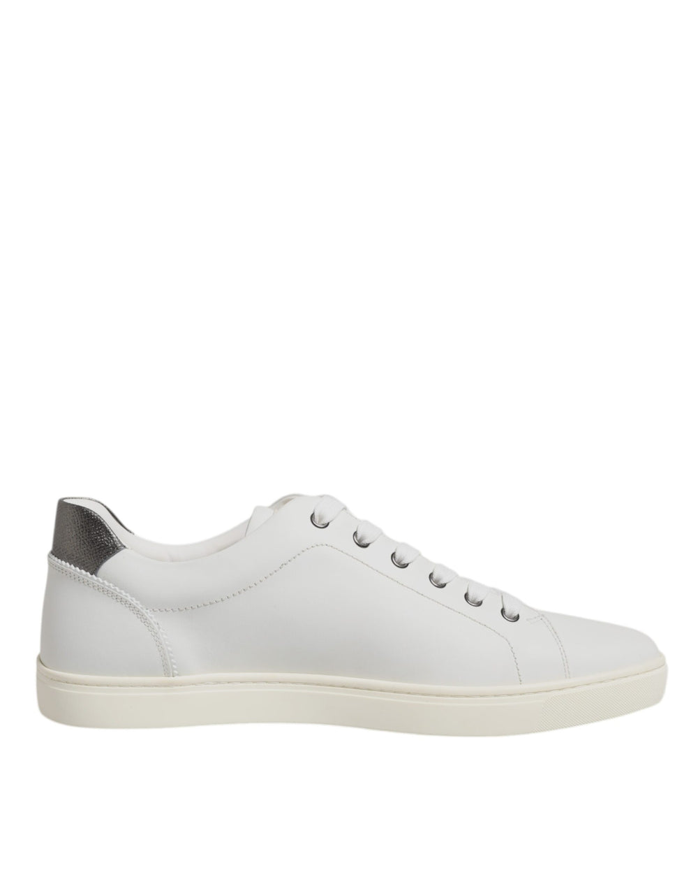 Weiß Silber Sacred Heart Männer Turnschuhe Schuhe