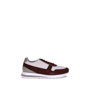 Bunte Kalbshaut Bos Taurus Plateau-Sneaker