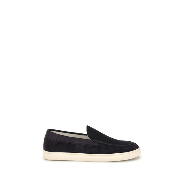 Schwarze Sneakers aus Kalbsleder Bos Taurus