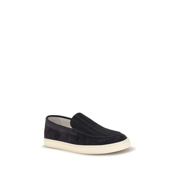 Schwarze Sneakers aus Kalbsleder Bos Taurus