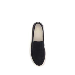Schwarze Sneakers aus Kalbsleder Bos Taurus