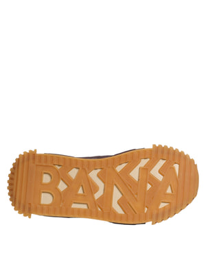 Beige Neopren DG Logo NS1 Lace Sneakers Schuhe