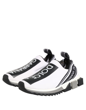 Schwarz Weiß Slip On Sorrento Sneakers Schuhe