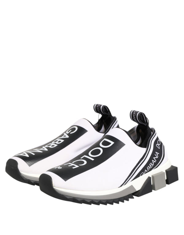 Schwarz Weiß Slip On Sorrento Sneakers Schuhe