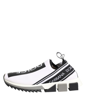 Schwarz Weiß Slip On Sorrento Sneakers Schuhe