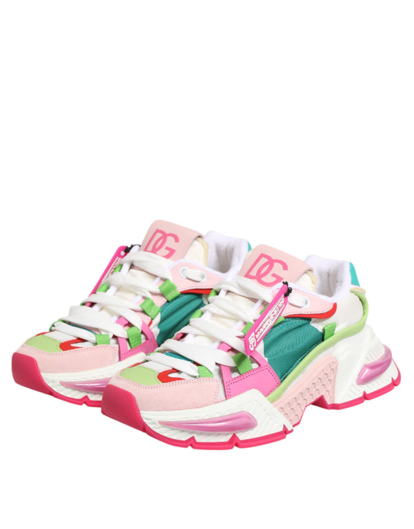 Multicolor Leder Airmaster Low Top Sneaker Schuhe