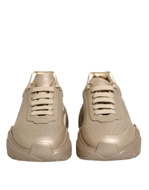 Gold Leder Daymaster Damen Sneaker Schuhe
