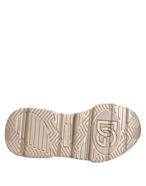 Gold Leder Daymaster Damen Sneaker Schuhe