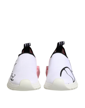 Weiß Rosa Low Top Sorrento Turnschuhe Schuhe