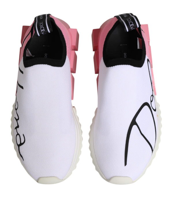 Weiß Rosa Low Top Sorrento Turnschuhe Schuhe